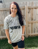 I O W A Short sleeve