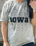 I O W A Short sleeve
