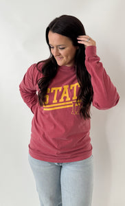 State Red Long Sleeve