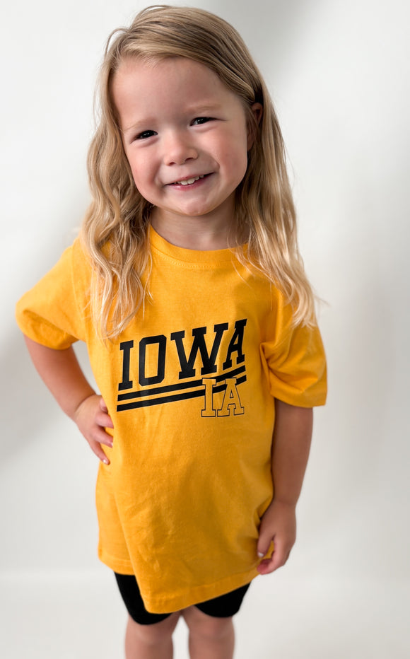 Youth IA Gold Short Sleeve