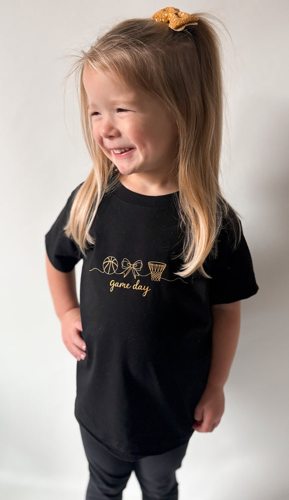 Youth Game Day Bow Black