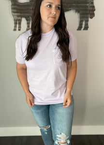 Orchid Basic Pocket Tee