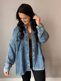 Washed Chambray Button Down