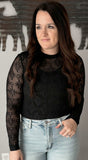 Lace Embroidered Top