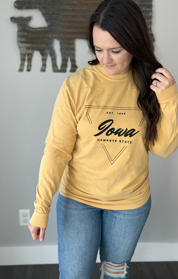 Iowa Triangle Long Sleeve