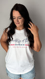 Red White Blue Adult Tank