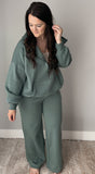 Ash Jade Fleece Sweatpants