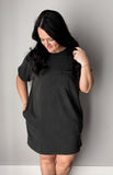 Black T-Shirt Mini Dress
