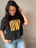 IA Black Boxy Tee
