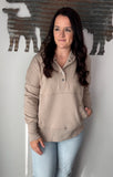 Mocha Grey Hoodie