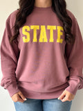 Adult State Polka Dot Crewneck