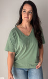Sage Oversized Short Sleeve