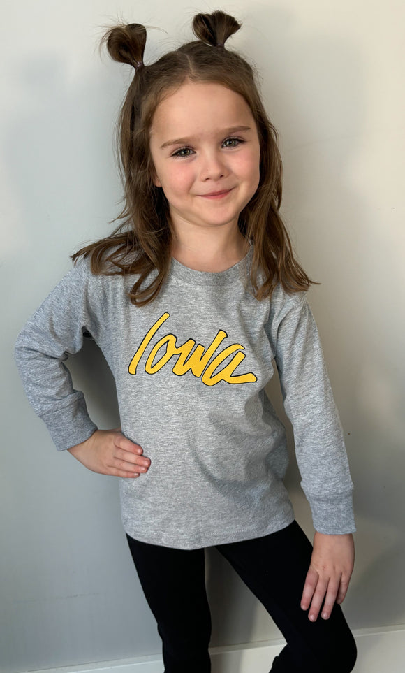 Youth Iowa Long Sleeve