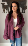 Waffle Knit Jacket