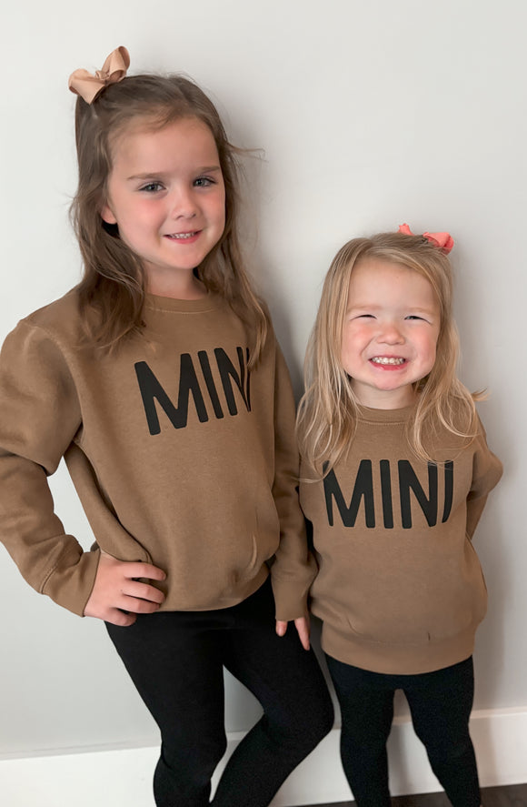 MINI Brown Crewneck