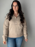 Ash Mocha Quarter Zip