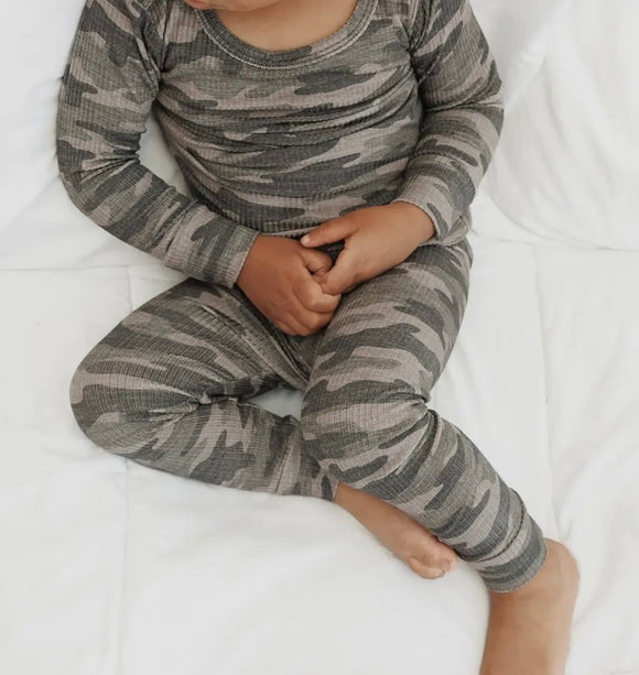 Ribbed Camo 2 Piece Set