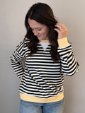 Black and Yellow Stripe Long Sleeve