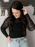 Lace Embroidered Top
