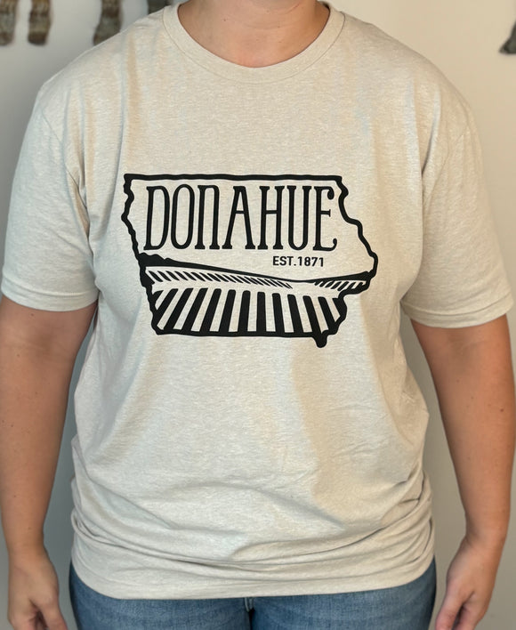 Adult Donahue T-shirt -Heather Sand