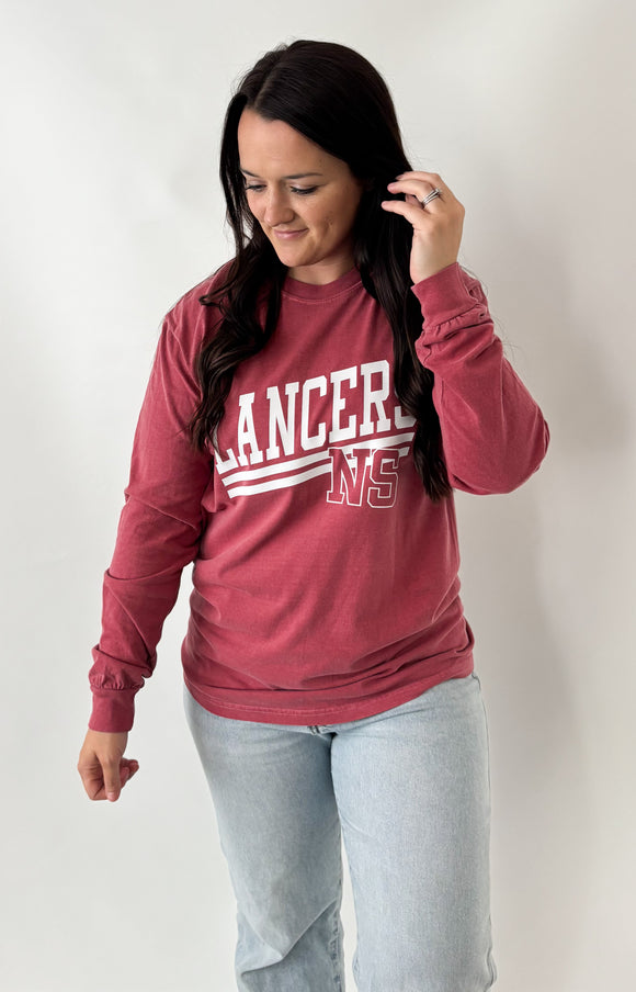 Lancer Red Long Sleeve