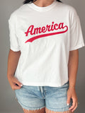 America Adult T-Shirt (White Options)