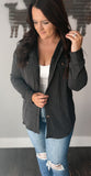 Charcoal Ribbed Jacket