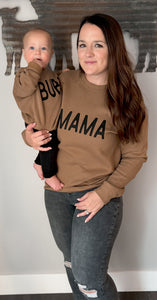 MAMA Brown Crewneck