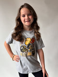 Youth Game Day Grey Short Sleeve