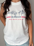 Red White Blue Adult Tank