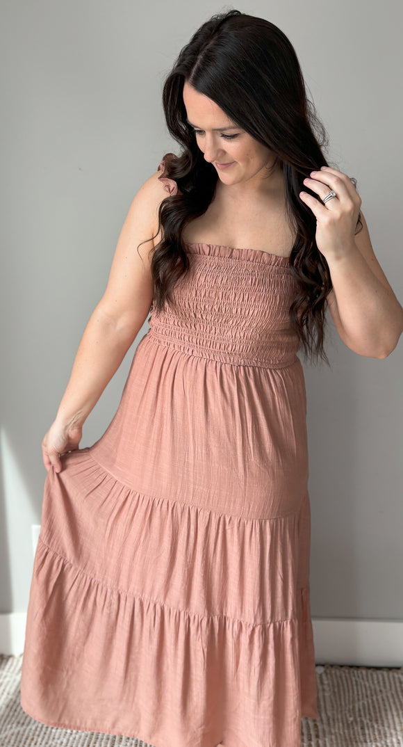 Smocked Bodice Maxi