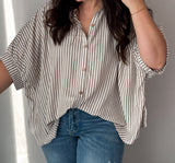 Oversized button up