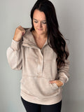 Mocha Fleece Hoodie