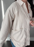 Beige Corduroy Jacket