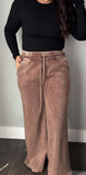 Brown Wide Leg Pant