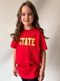 Youth State Polka Dot Short Sleeve