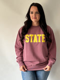 Adult State Polka Dot Crewneck