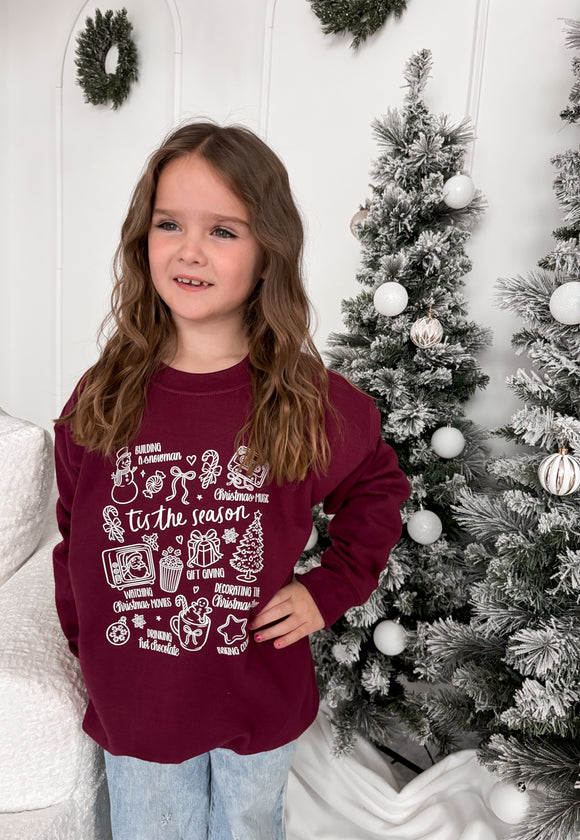 'Tis the Season Youth Crewneck