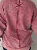 Cabernet Ribbed Top