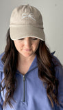 Ribbon Embroidered Hat