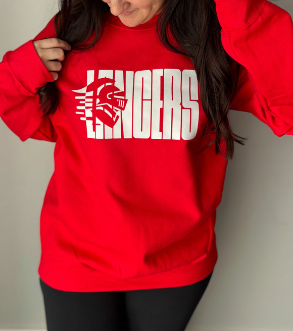 Lancers Red Crewneck Adult