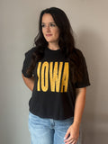 IA Black Boxy Tee