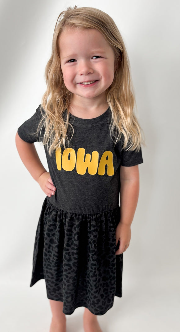 Iowa Leopard Dress