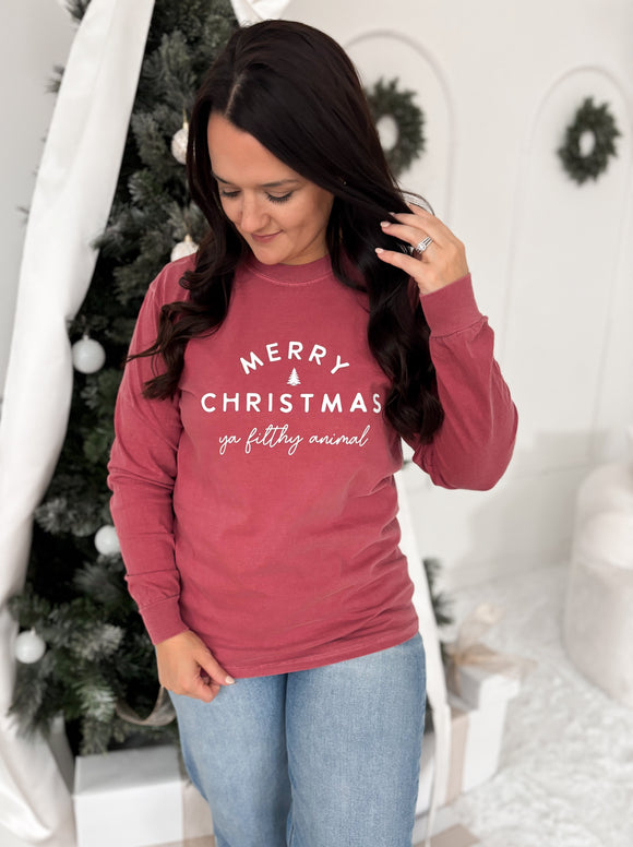 Ya Filthy Animal Adult Long Sleeve