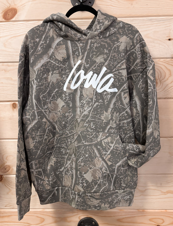 PRE ORDER Iowa Camo Hoodie