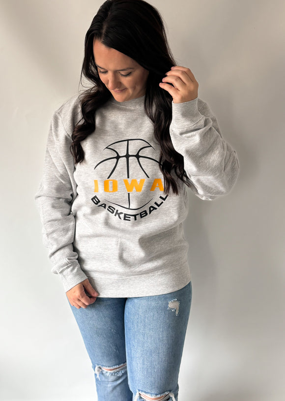 Iowa Bball Crewneck