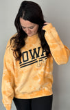 IA Iowa Tie Dye Crewneck