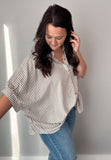 Oversized button up