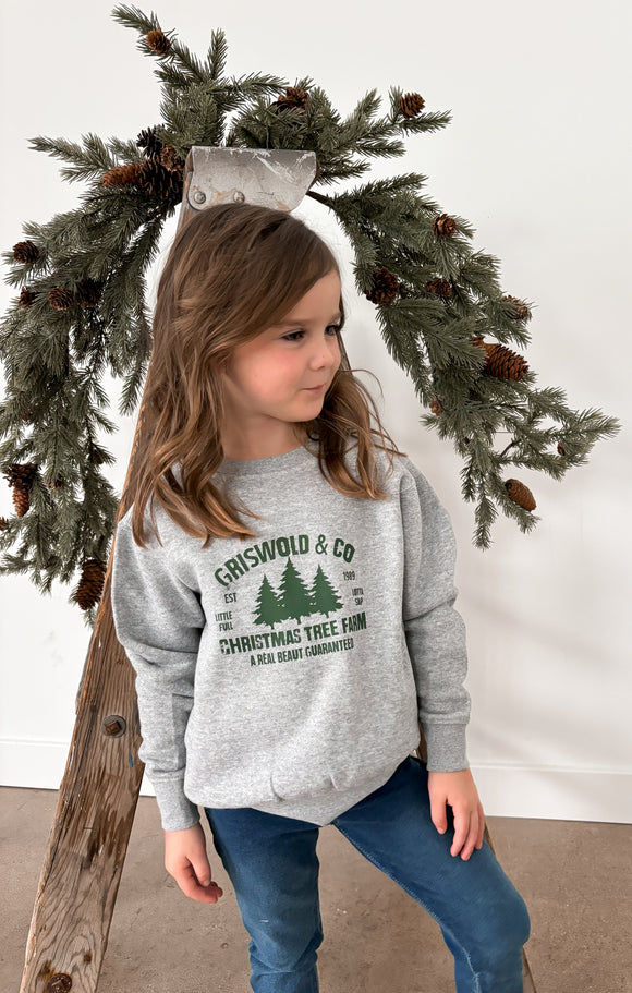 Youth Tree Farm Crewneck