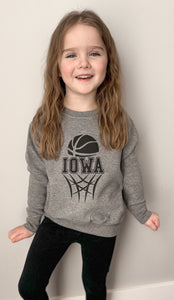 Hoops Crewneck-Youth